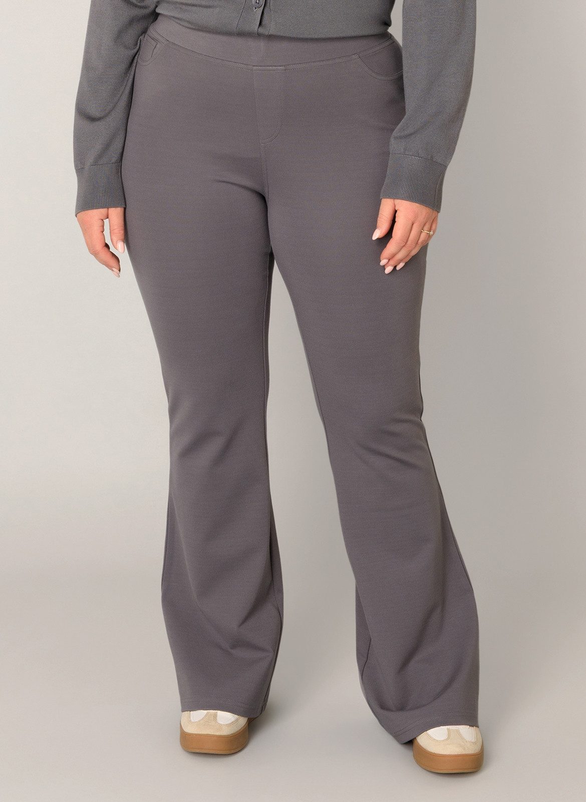 Base Level Curvy Treggings Allie Aktuelle Boocut-Form günstig online kaufen