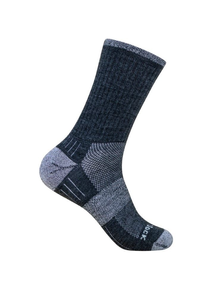 Wandersocken Crew Merino Escape (extra Frottee-Polsterung, mitteldick)