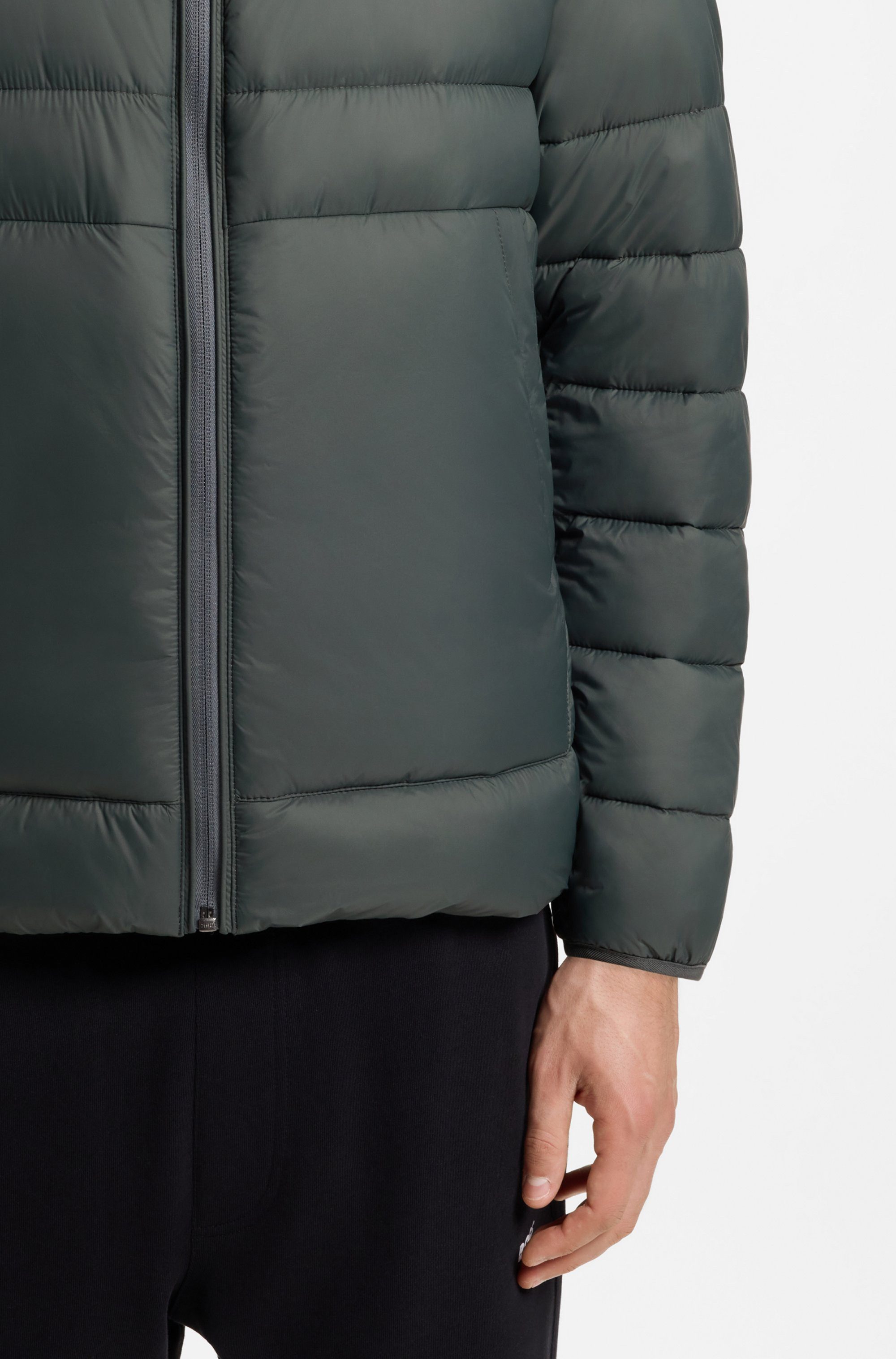 BOSS ORANGE Steppjacke Odenni mit Stehkragen, wasserabweisend