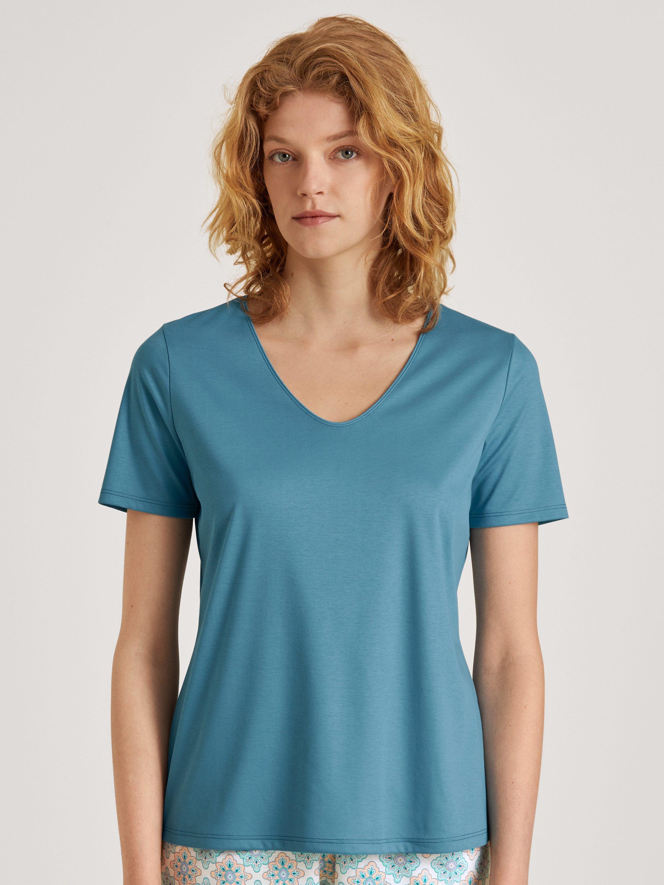 CALIDA Kurzarmshirt Favourites Opulence Damen (1-tlg) günstig online kaufen