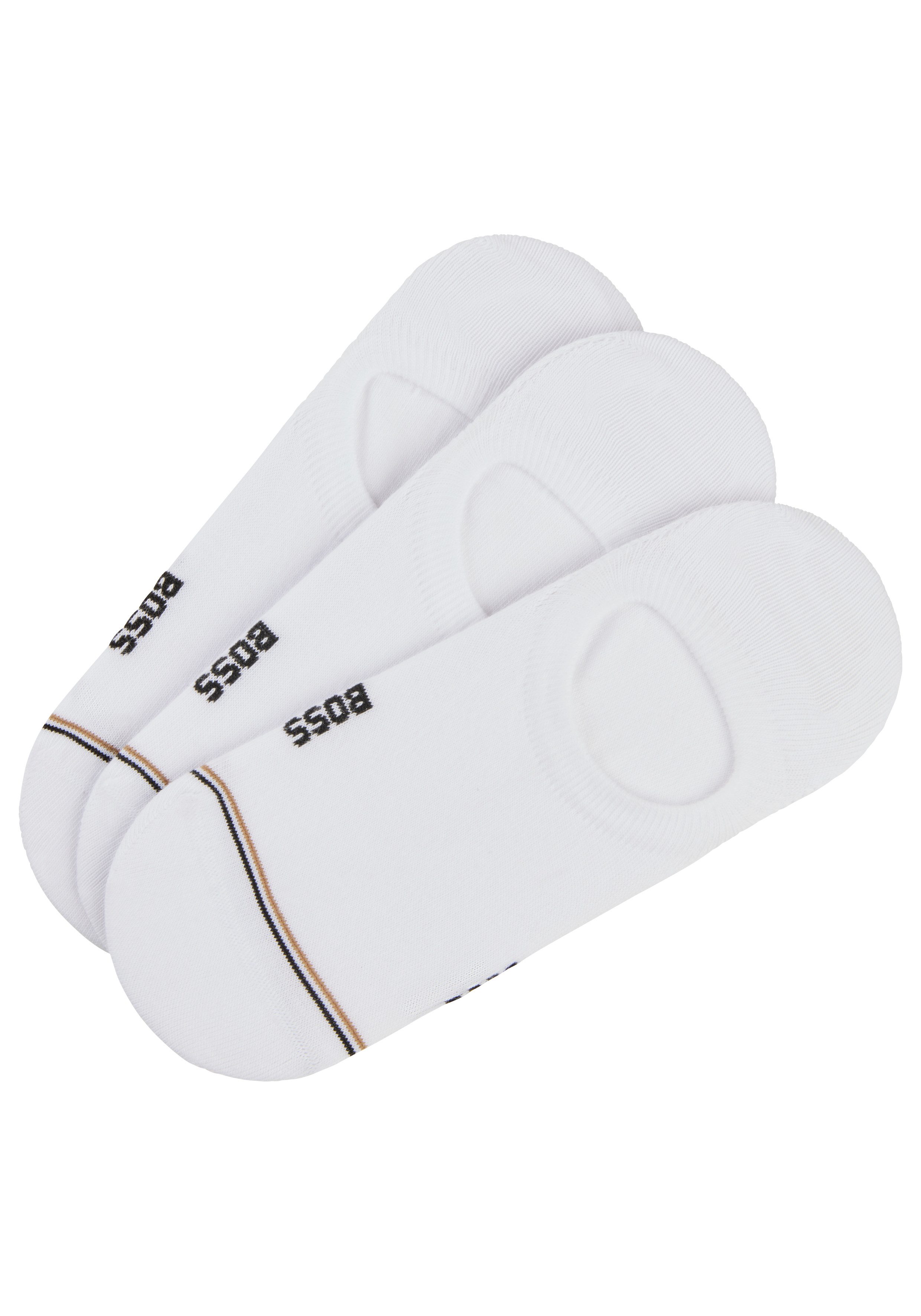 BOSS Sneakersocken 3P LC Iconic CC (Packung, 3-Paar, 3er Pack) elastischer günstig online kaufen