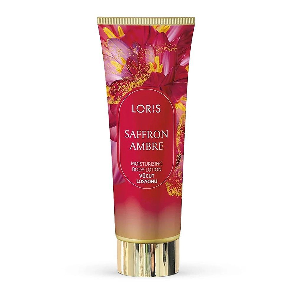 Loris Parfum Körperlotion Loris Saffron Ambre Moisturizing Body Lotion Körperlotion 236 ml, Körperlotion