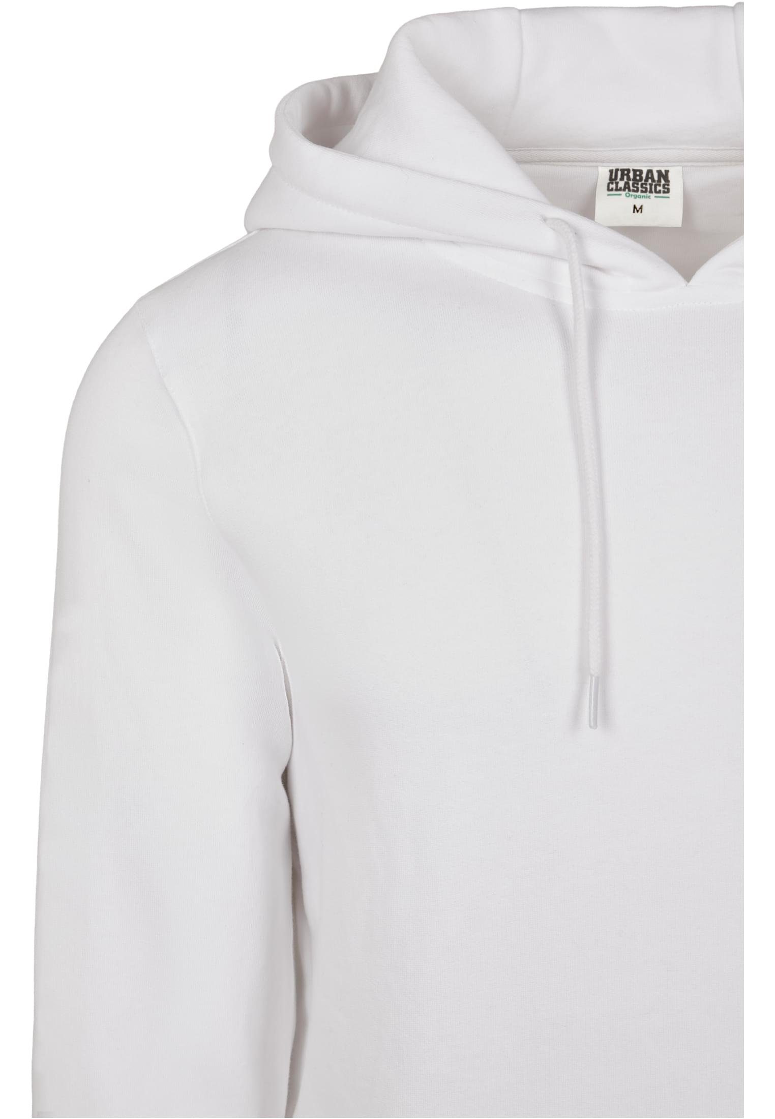 (1-tlg) white Organic Basic URBAN CLASSICS Herren Hoody Sweater