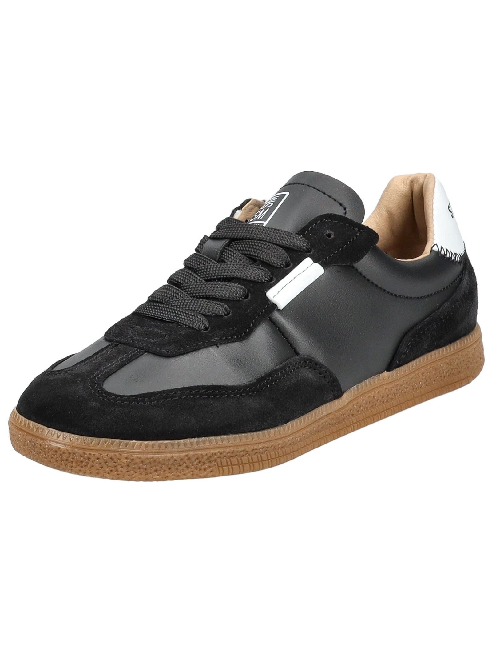 Sneaker Leder Plateausneaker