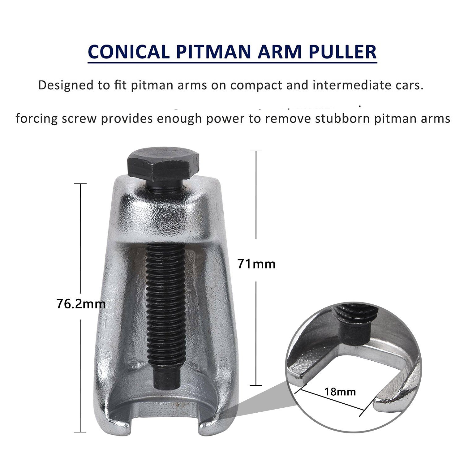 CCLIFE Kugelgelenkabzieher Spurstangenkopf Ausdrücker 20mm Kugelgelenkabzieher
