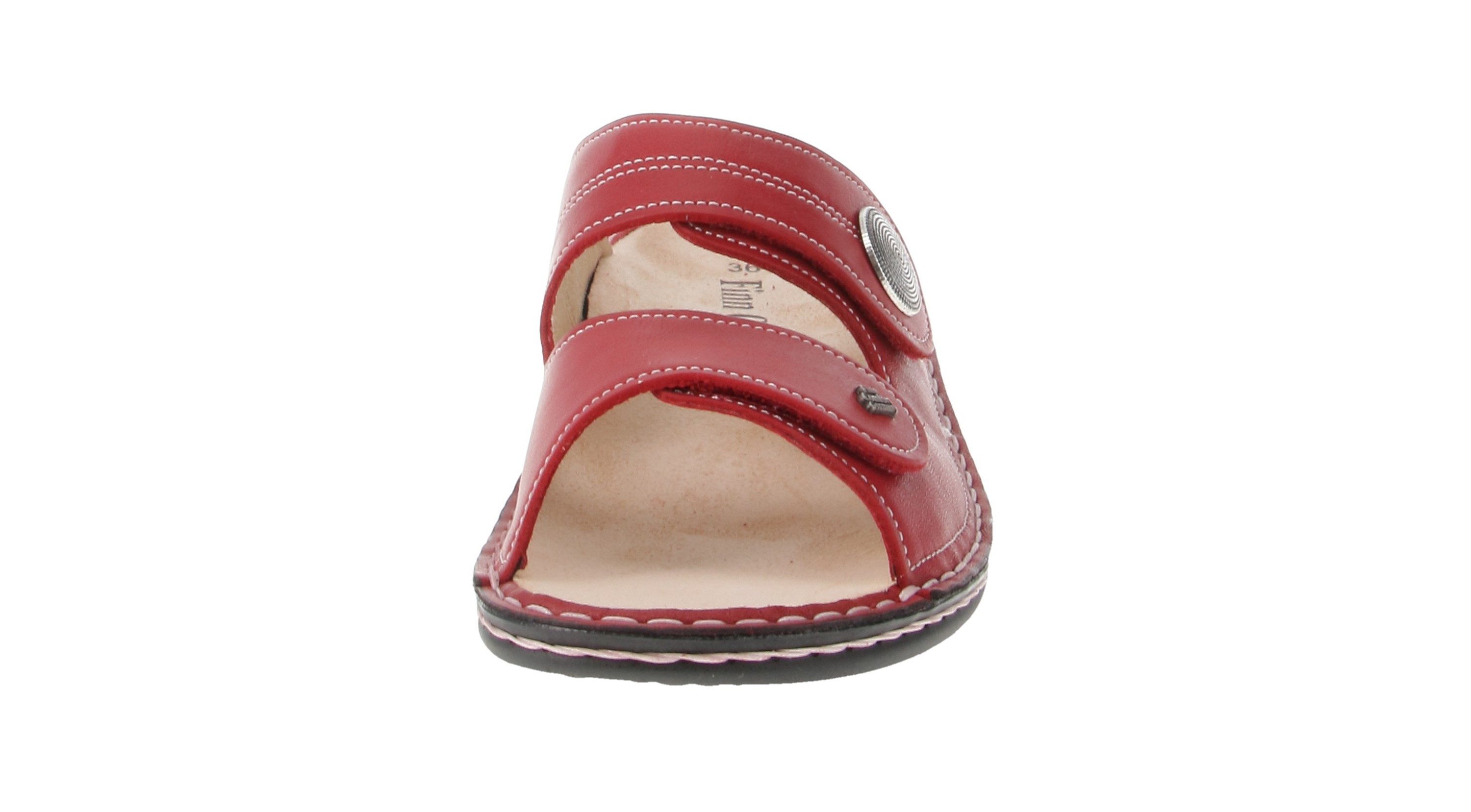 Finn Comfort Finn Comfort 02550-423147 Sansibar - Damen Schuhe offene Schuhe - Red Sandale