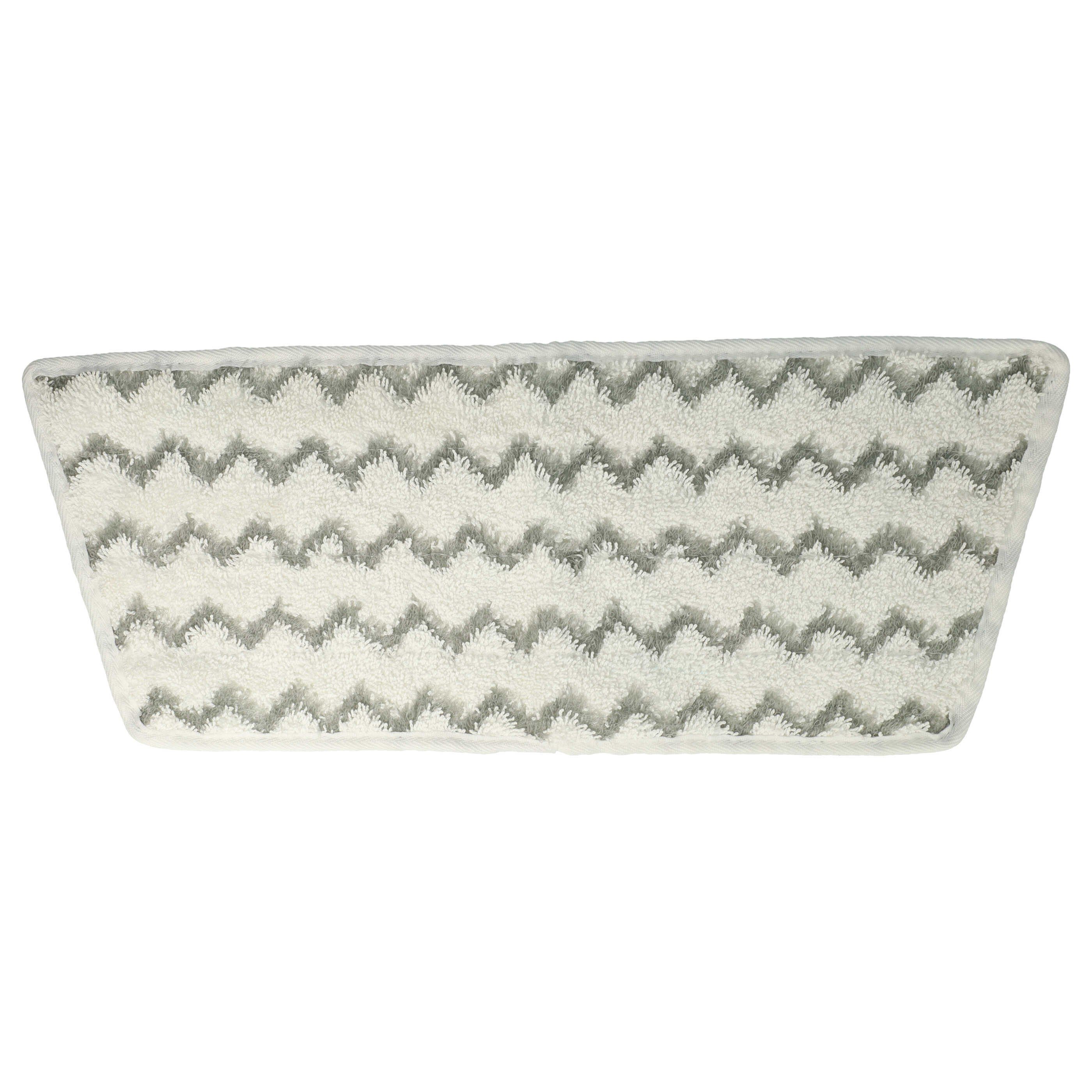 vhbw passend für Vileda Steam One XXL, Steam XXL Dampfreiniger Wischbezug (Mikrofaser, 18.0)