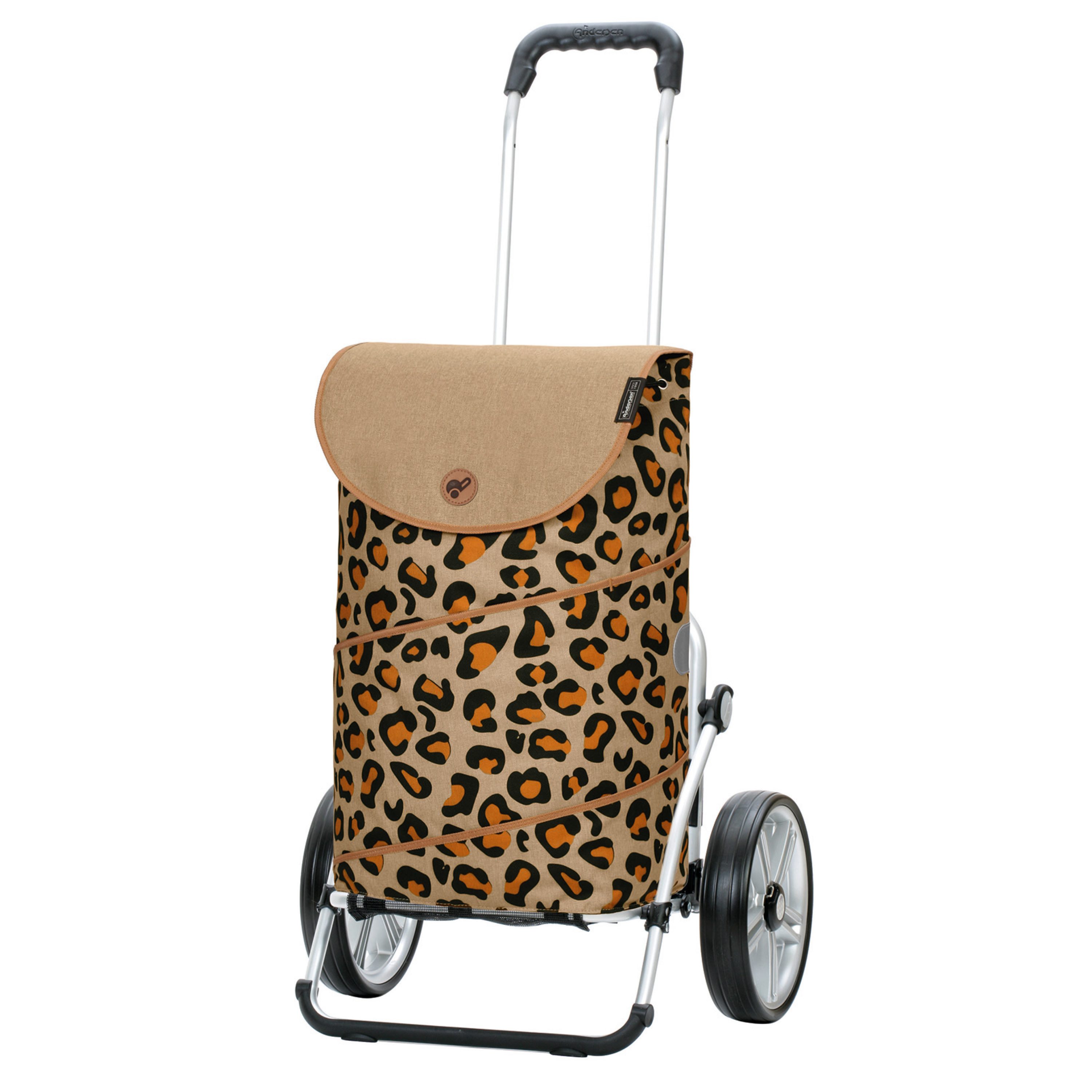 ANDERSEN Einkaufstrolley Royal Shopper Auke – 46 Liter, Klappbar Mit Luftreifen | Aluminium-Gestell, Abnehmbare Tasche, Bis 50 Kg Belastbar