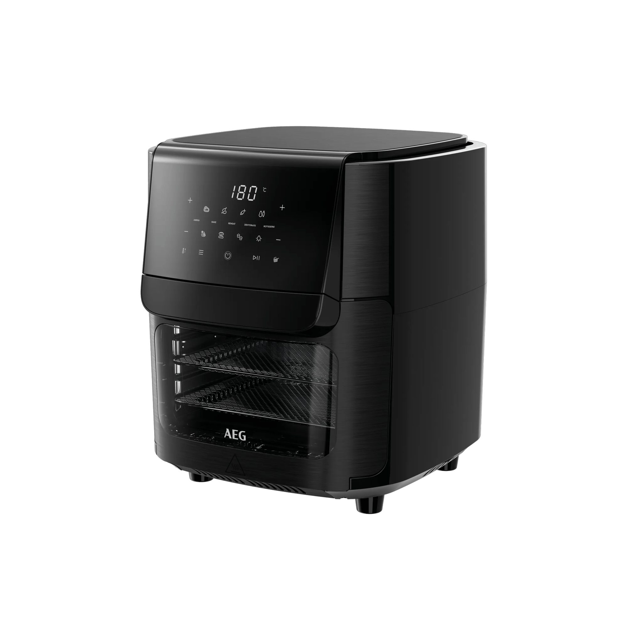 AEG Heißluftfritteuse AAF12B 8000 - Multi-Combo, 1800 W, Drehspieß- und Dörrfunktion