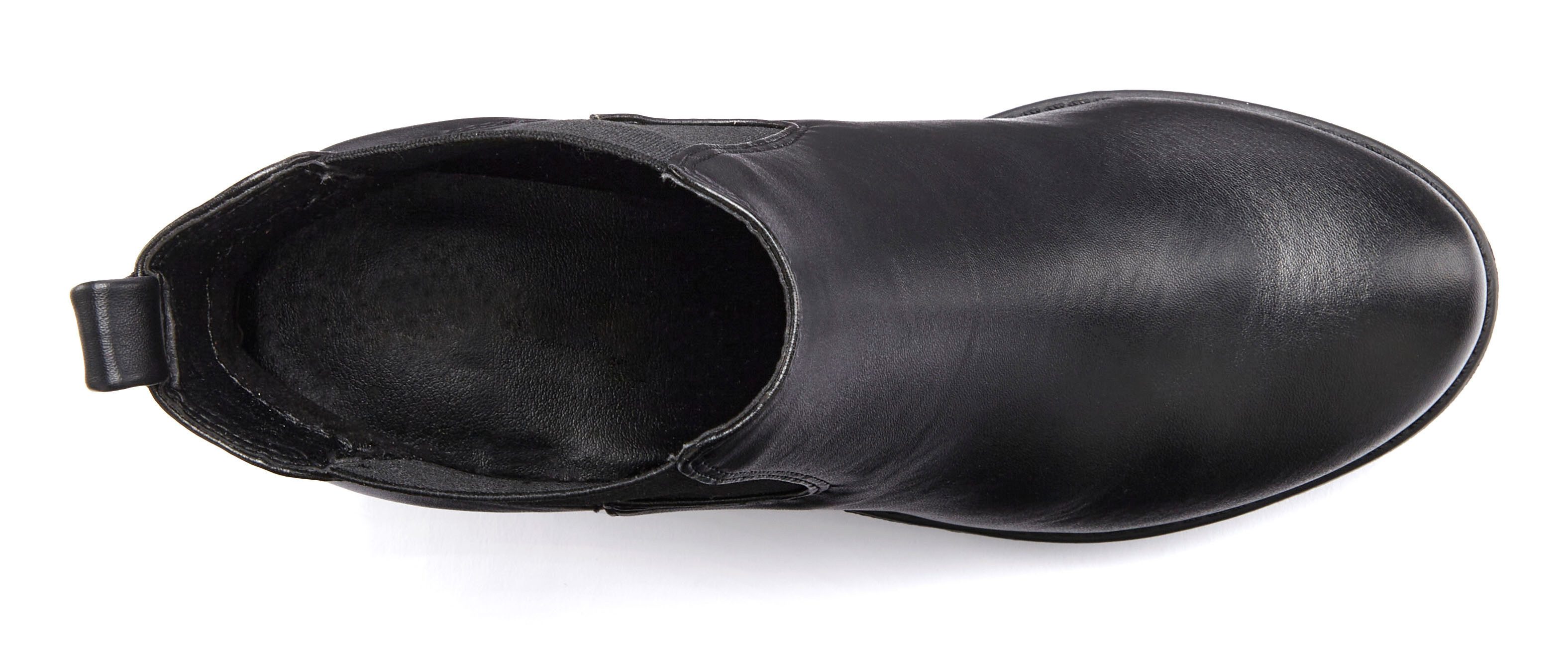 Vivance by Lascana Chelseaboots mit Blockabsatz & Stretch-Einsatz, High-Heel-Stiefelette, Ankle Boots – Bild 3 von 5
