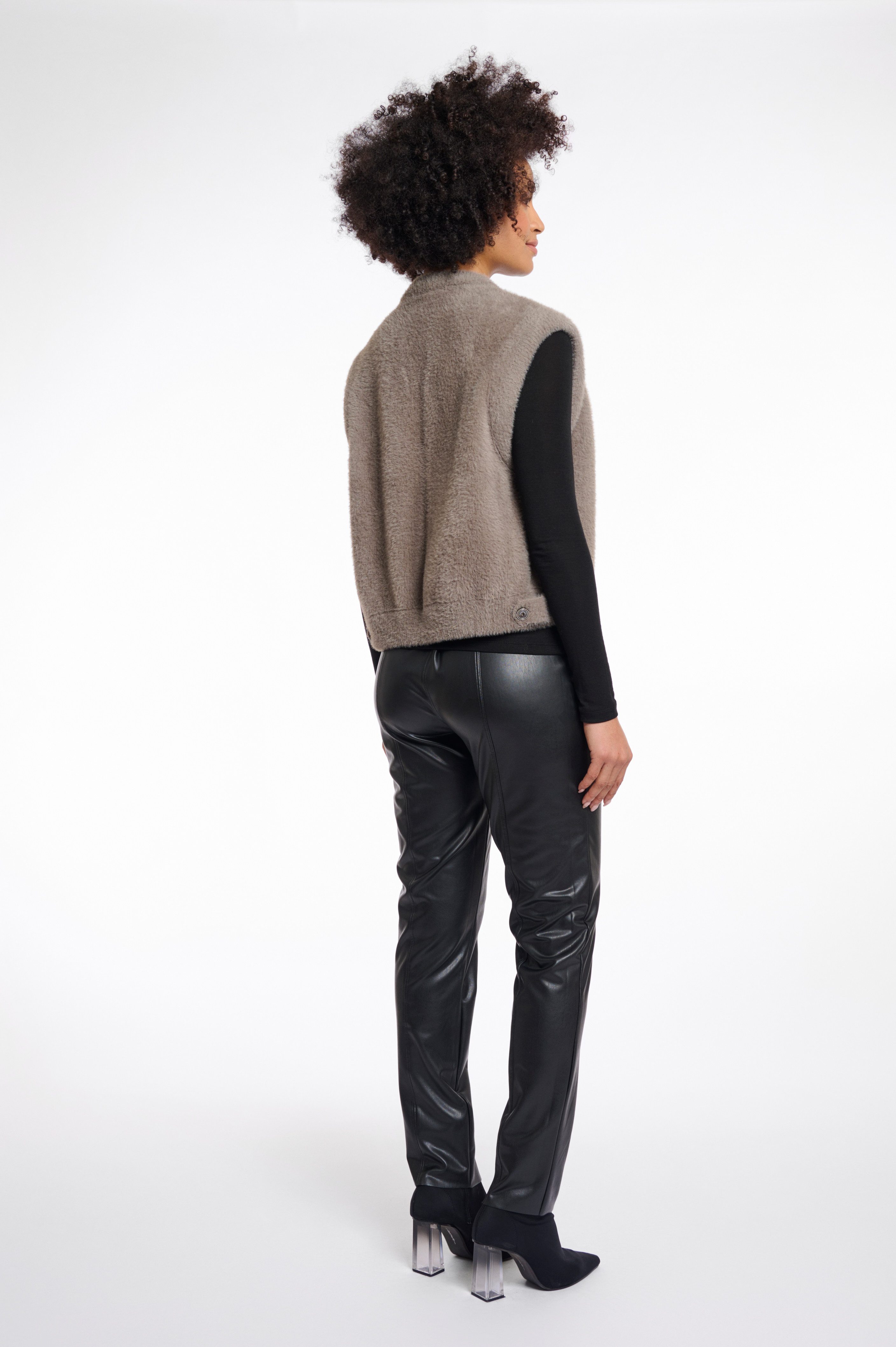 Rino & Pelle Kurzweste ELONA mit Bündchen