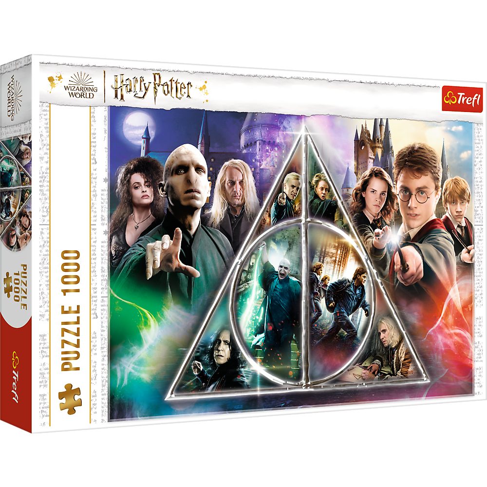 Trefl Puzzle Harry Potter Heiligtümer des Todes 1000T Puzzle, 1000 Puzzleteile, Made in Europe