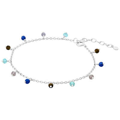 Pernille Corydon Charm-Armband Bracelet Damen Blue Hour Armband Silber