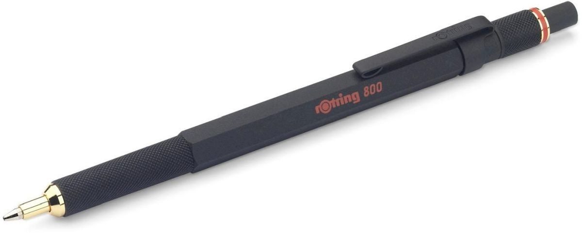 Rotring Tikky Kugelschreiberminen 6er Set - Schwarz 0.7mm M