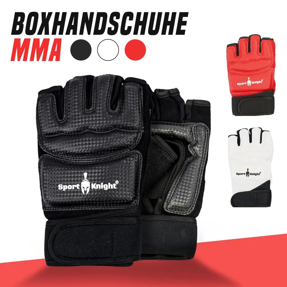 Sport-Knight® MMA-Handschuhe MMA Boxhandschuhe gepolstert mit langer Bandag günstig online kaufen