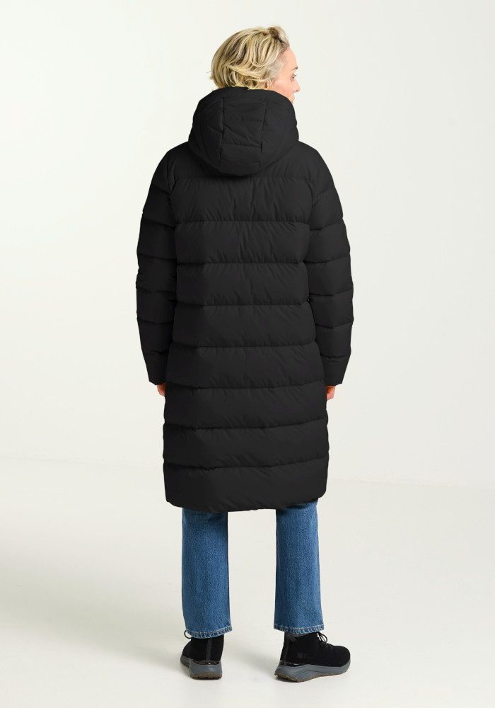 Jack Wolfskin Daunenmantel FROZEN PALACE COAT W RDS mit wärmender Daunenfüllung aus Entendaune und Federn, winddicht