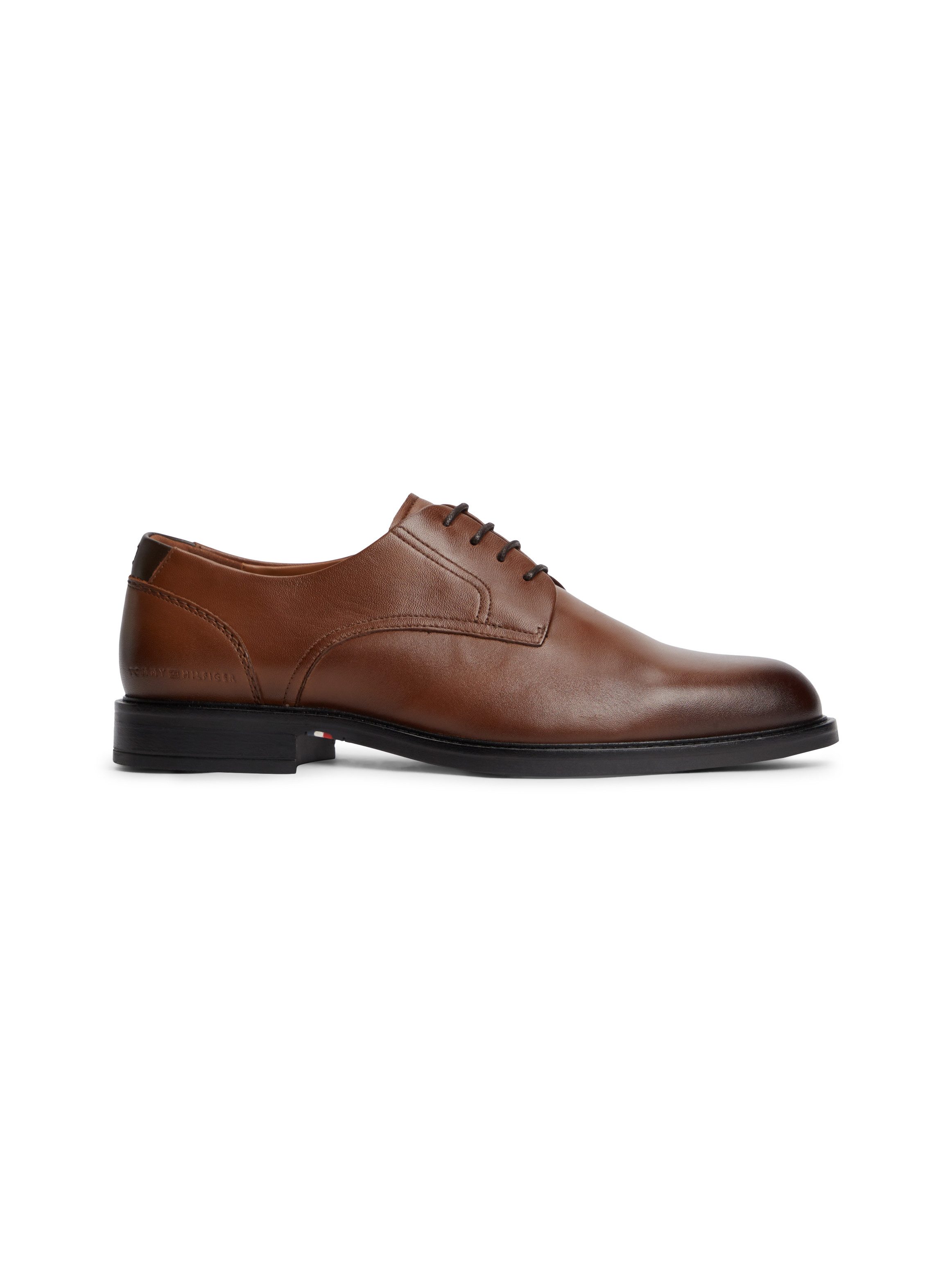 Tommy Hilfiger CORPORATE DRESSY LTH SHOE Schnürschuh Abendschuh, Festtagsschuh mit dezenten Ziernähten