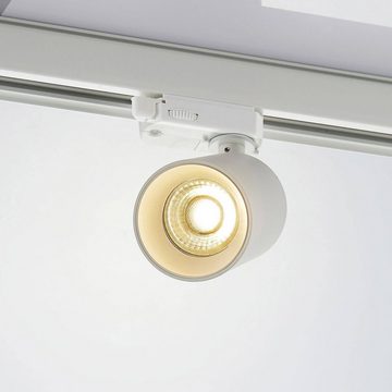 Arcchio Schienensystem-Leuchten Brinja, Modern, Aluminium, weiß, 1 flammig, GU10