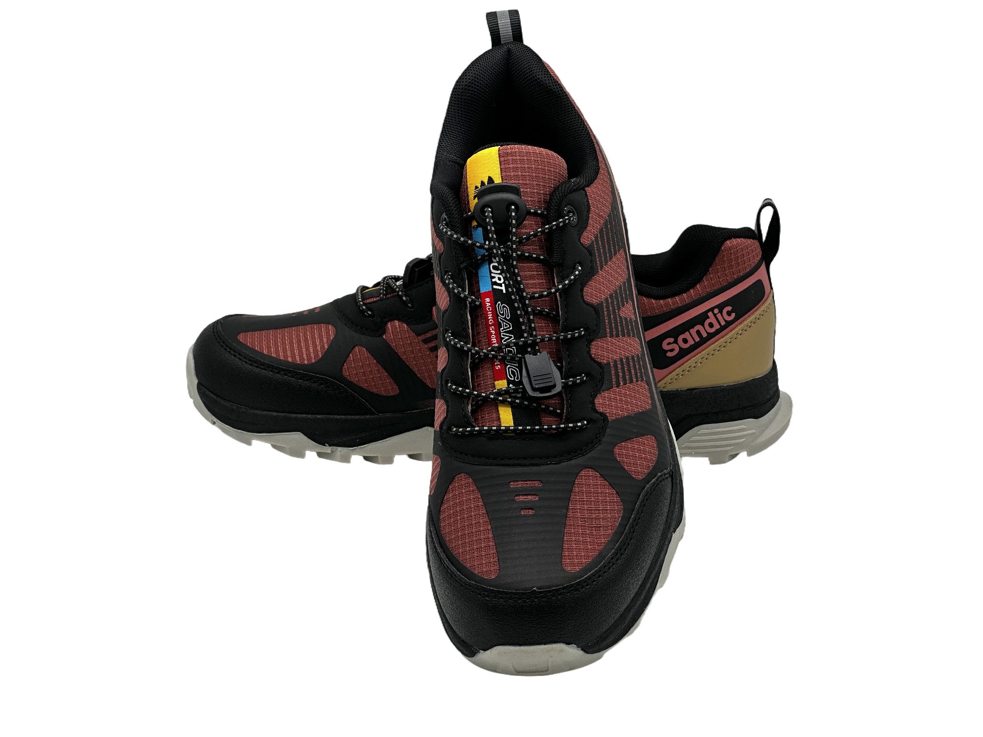 Nowaland Outdoor-Wanderschuh Trekkingschuh Wanderschuh Griffige Sohl - Schnellverschluss - Atmungsaktives Innenfutter