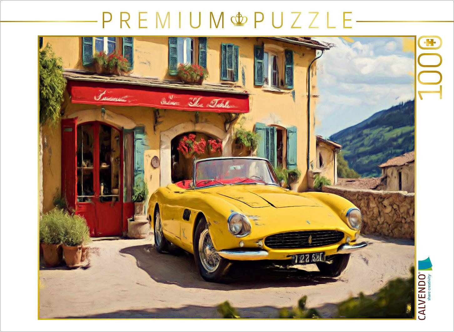 CALVENDO Puzzle CALVENDO Puzzle Der Ferrari 250 GT wurde als CabrioVersion von 1955 bi, 1000 Puzzleteile