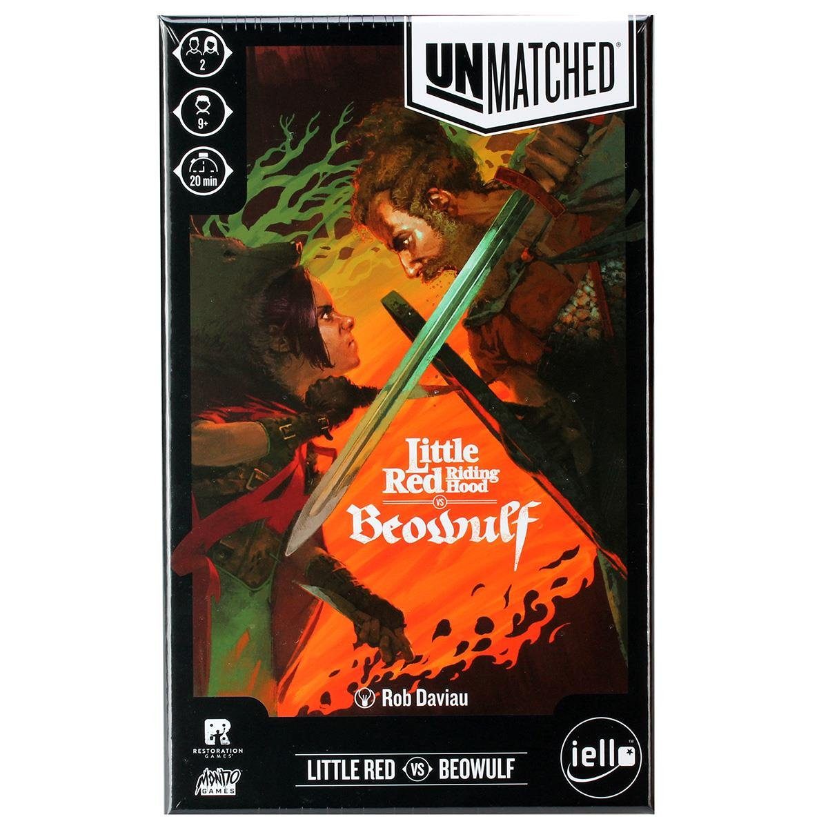 Restoration Games Spiel Unmatched: Beowulf vs. Little Red Riding Hood EN