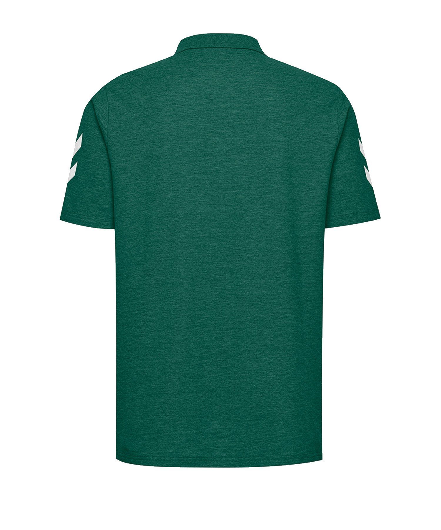 Poloshirt Cotton default Gruen T-Shirt hummel