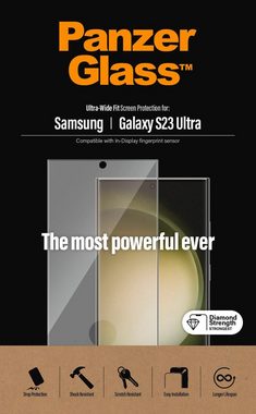PanzerGlass Screen Protector Samsung Galaxy S23 Ultra, UWF, Displayschutzfolie