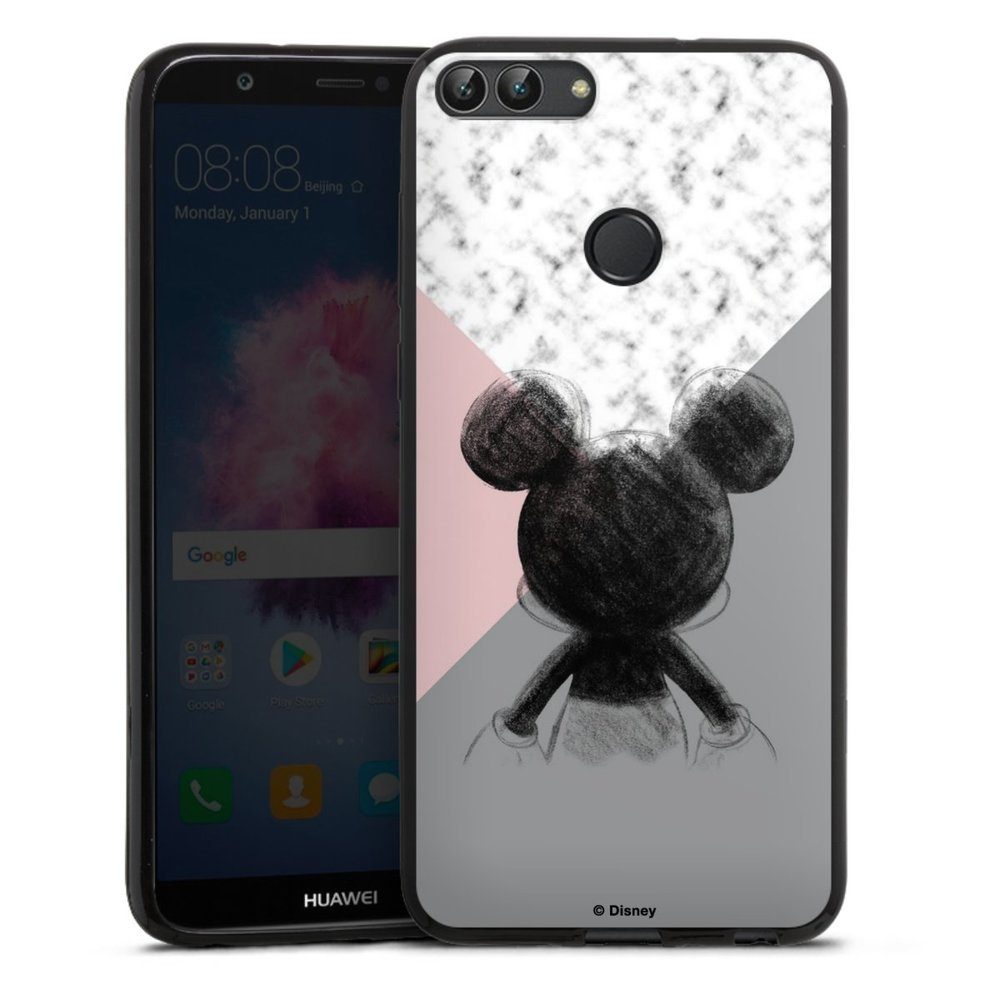 DeinDesign Handyhülle »Disney Marmor Mickey Mouse Mickey Mouse Scribble«, Huawei  P Smart (2018) Silikon Hülle Bumper Case Handy Schutzhülle online kaufen |  OTTO