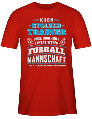 Shirtracer T-Shirt Stolzer Trainer einer fantastischen Fußballmannschaft Fussball EM 2024