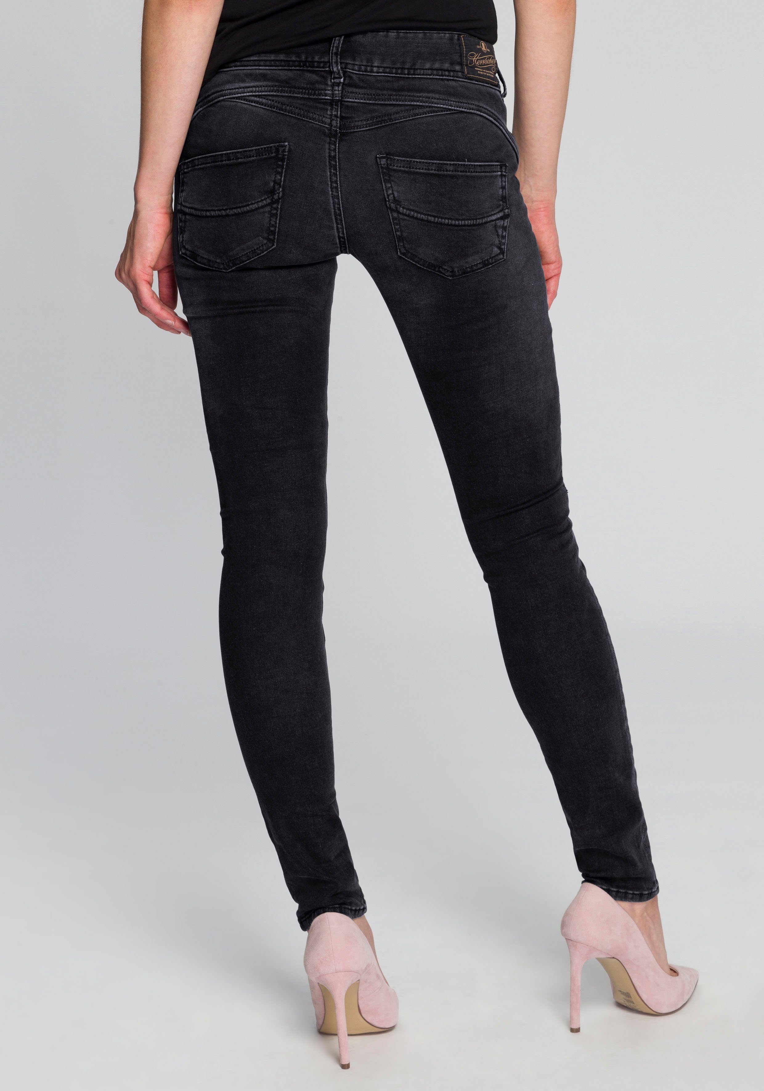 Herrlicher Slim-fit-Jeans GILA SLIM REUSED DENIM Low Waist Powerstretch