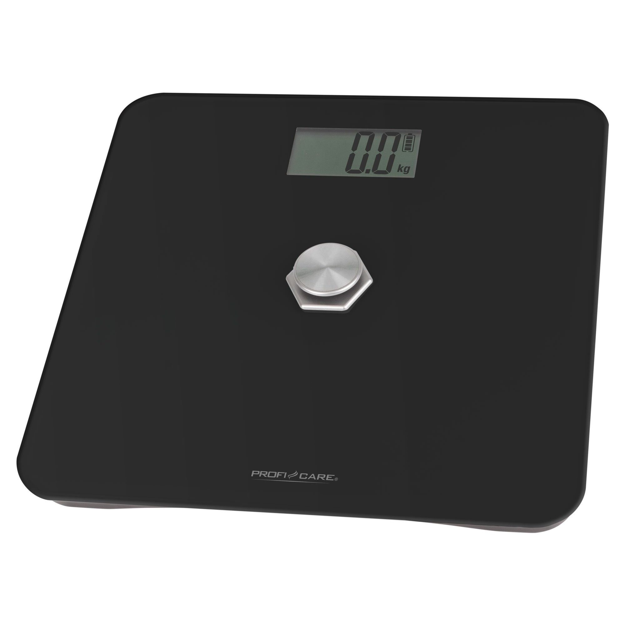 ProfiCare Personenwaage ProfiCare kinetische Personenwaage PW 3112 schwarz ohne Batterien