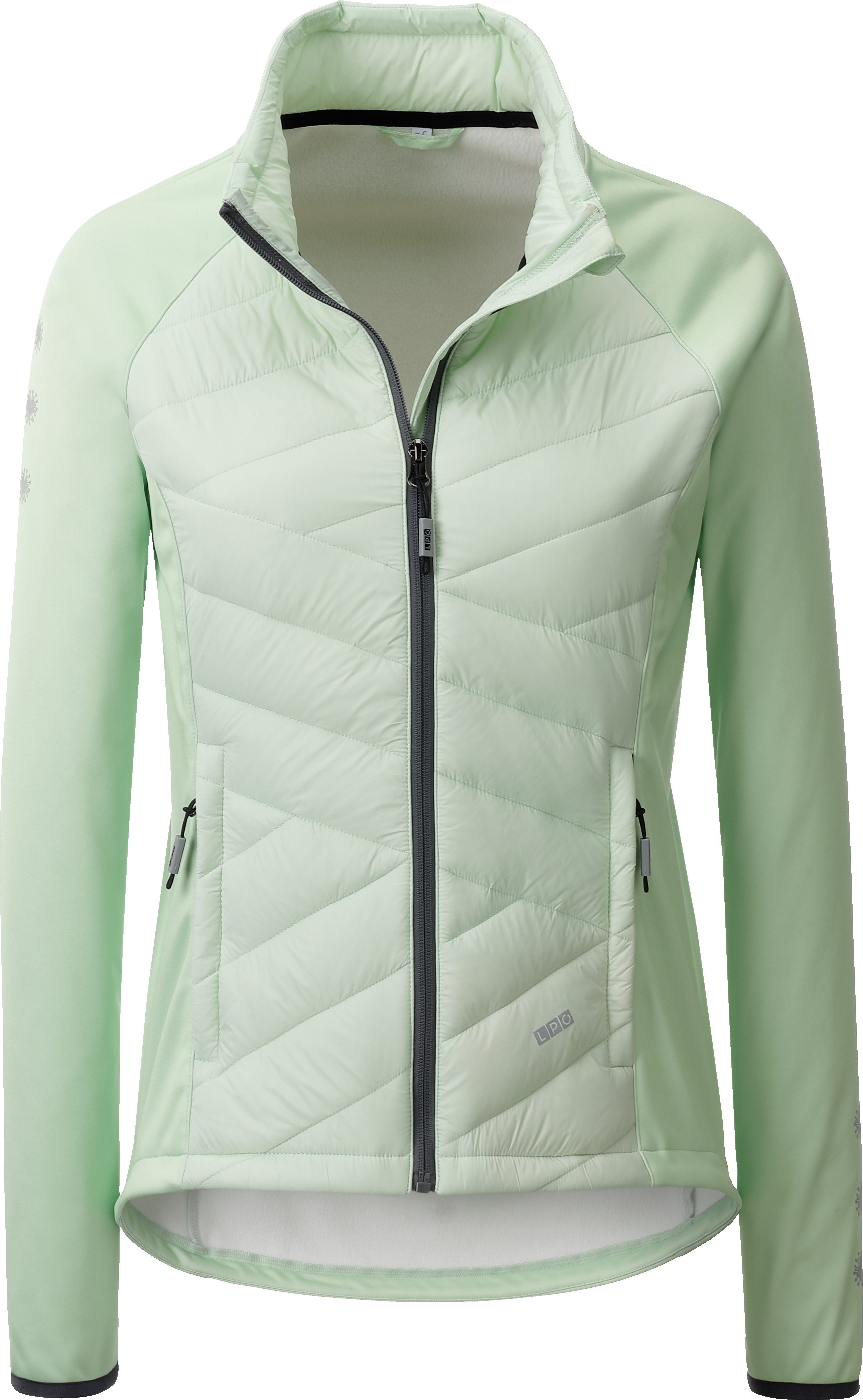 LPO Fleecejacke EDINA II WOMEN weiche Hybrid-Fleecejacke in traditioneller Optik