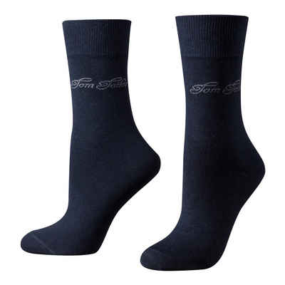TOM TAILOR Socken 9702545042 Tom Tailor 2er Pack Basic Women Socks 9702 545 dark blue Doppelpack Strümpfe Socken