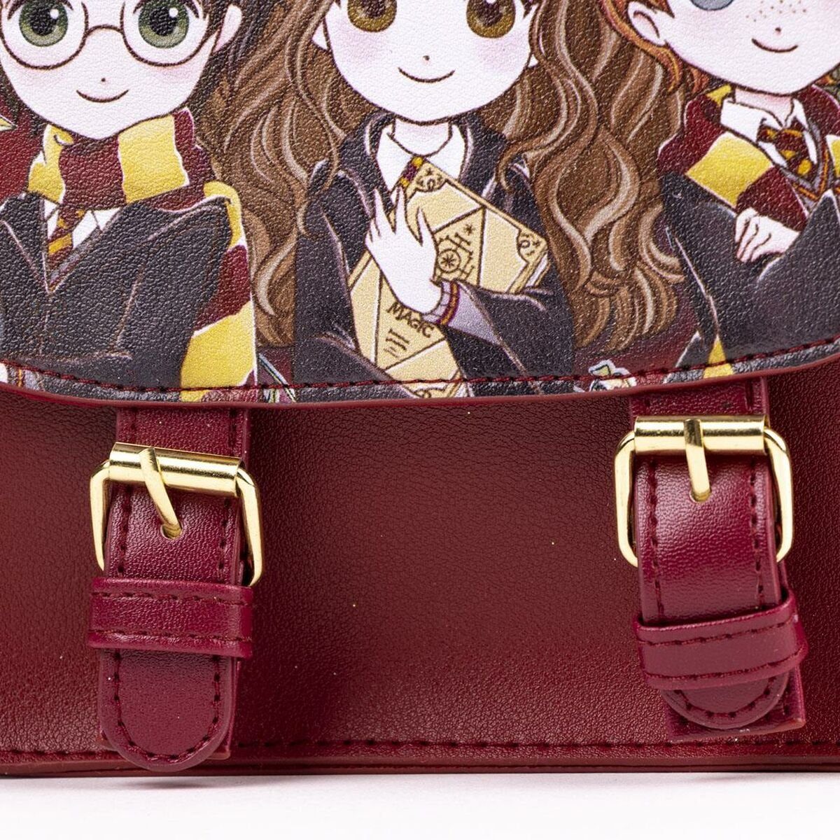Umhängetasche Potter Rot Potter x Harry Harry x Handtasche 5,3 16,5 18,5 cm