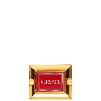 Rosenthal meets Versace Aschenbecher »Versace Medusa Rhapsody Red Aschenbecher 16 cm«