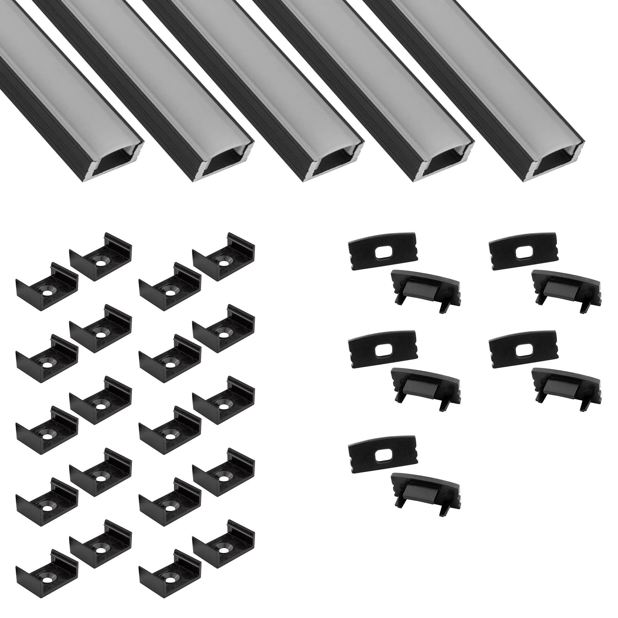 tktrading24 LED-Stripe-Profil 5x A17 LED Profil günstig online kaufen