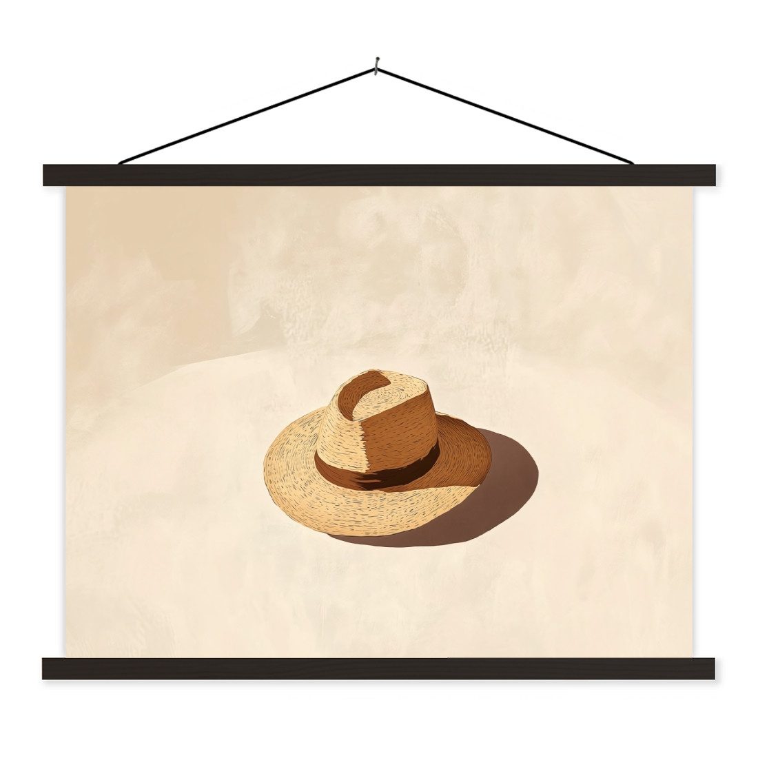 MuchoWow Poster Hut - Minimalistisch - günstig online kaufen
