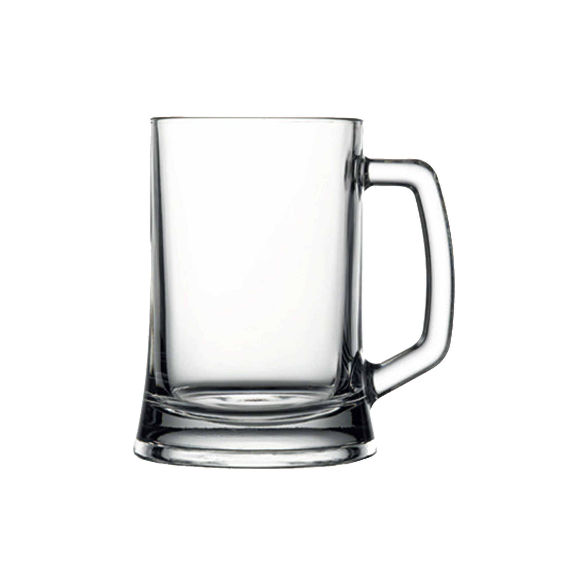 Pasabahce Gläser-Set Pub Bierkrug, 2-tlg., Glas, 500ml, 2er Set, ideal für Bier, Radler oder Softdrinks