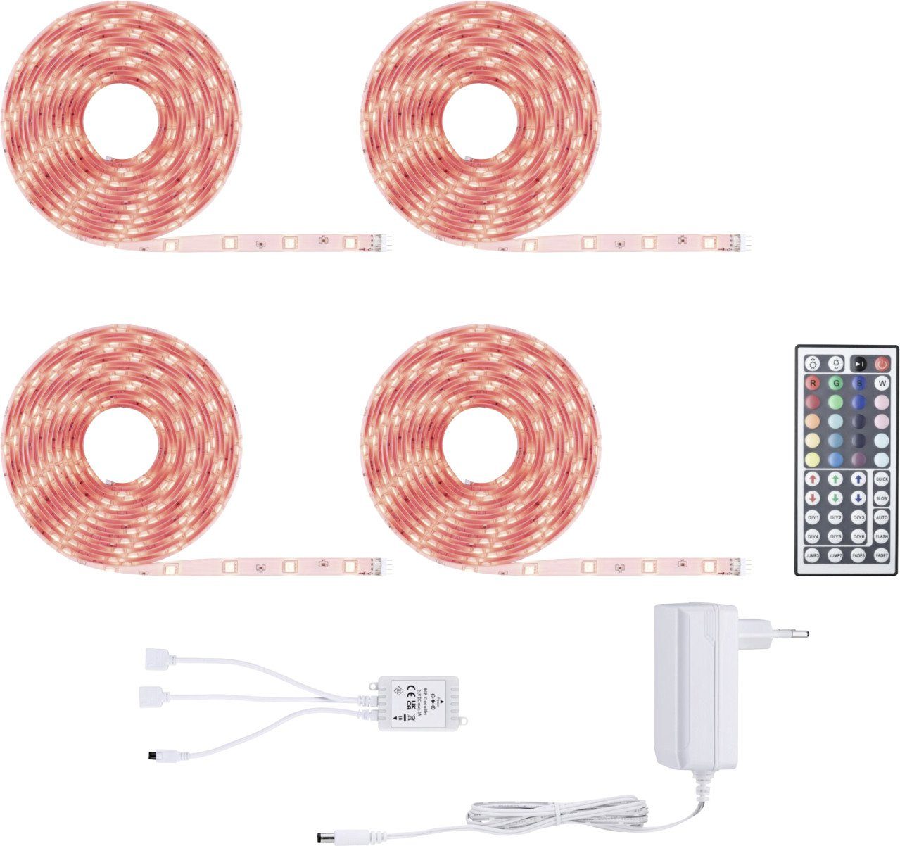 LED-Streifen Paulmann LED Stripe SimpLED Komplettset 20 m RGB