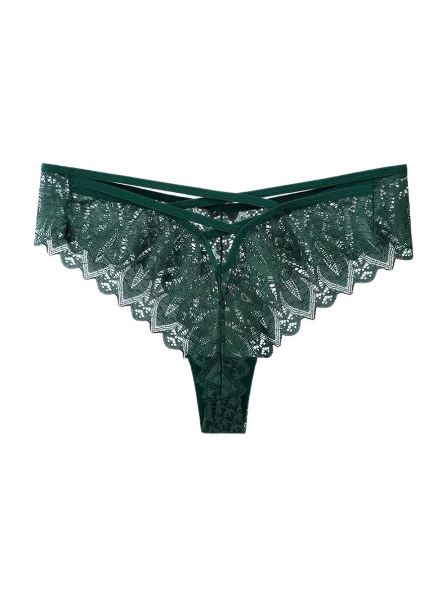 Elegant Love Taillenslip Damen Dessous Slip, sexy Unterwäsche in Spitzenoptik High Waist Panties, Höschen Lingerie, unterhosen