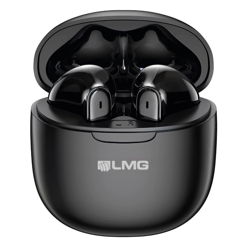 LMG Germany T68 In-Ear Kopfhörer, Bluetooth V5.4, ENC, mit Ladecase Bluetooth-Kopfhörer (IOS, Android, HSP, HFP, A2DP, AVRCP, Bluetooth 5.4, ENC, Touch Control, 6 h Musik, 4 Mikrofone, Ladeetui)