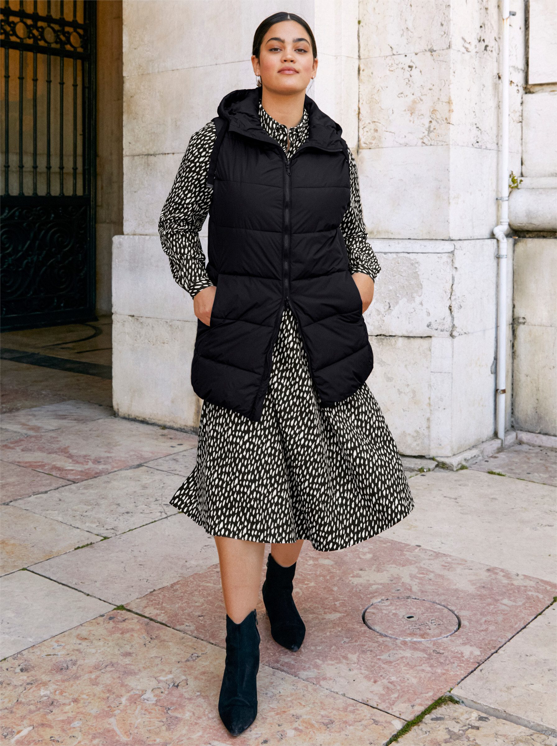 Sheego Jerseyweste Steppweste . günstig online kaufen