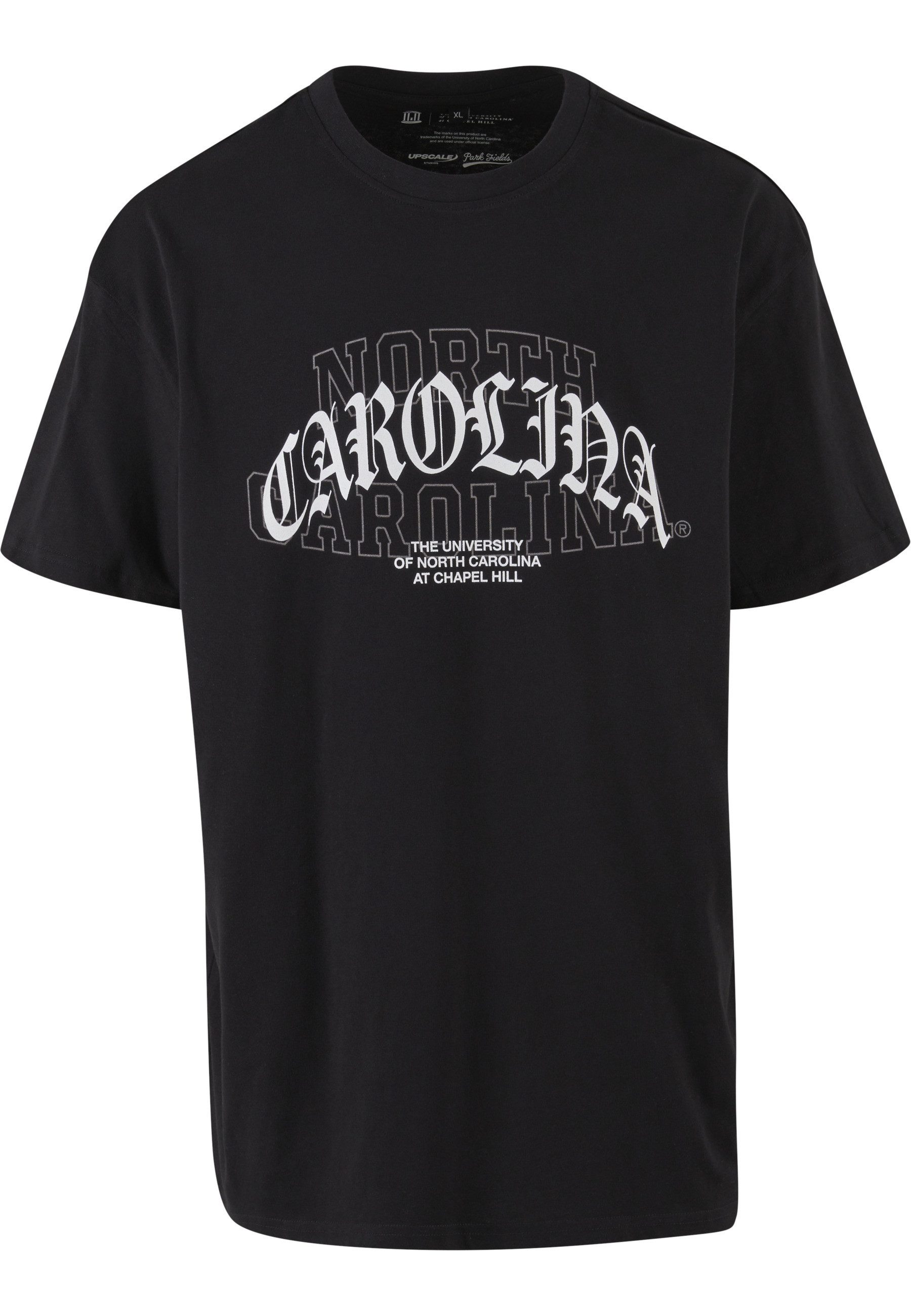 T-Shirt Upscale by Mister Tee North Carolina Laces Logo Oversize Tee