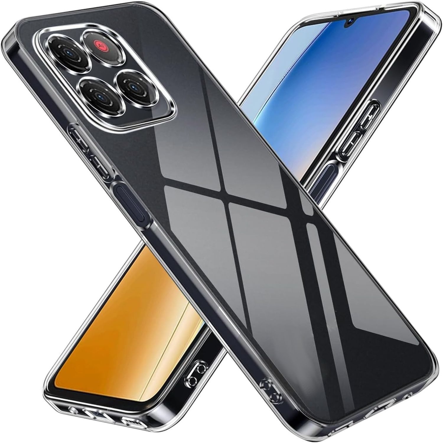 Handyhülle Für ZTE Blade A56 TPU Silikon Schutz Hülle Dünn Flexibel Transparent