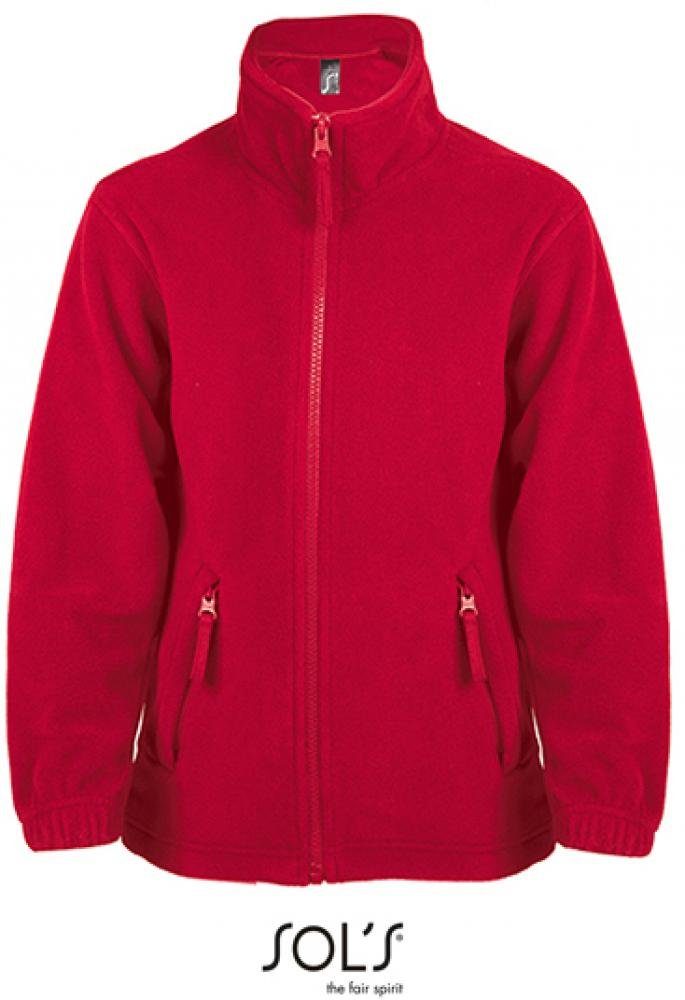 Outdoorjacke Kids Fleecejacket North / Elastische Bündchen