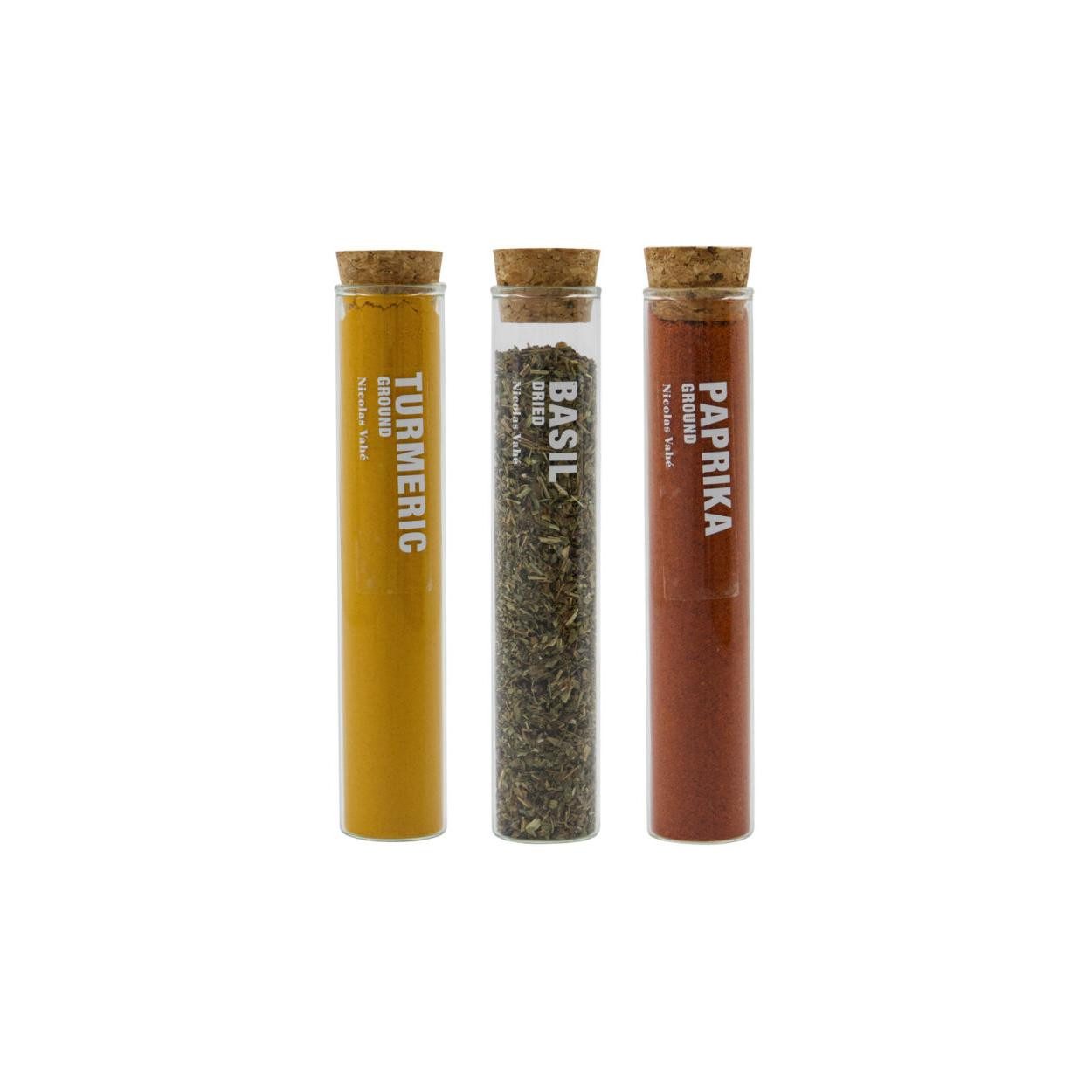 Nicolas Vahé Gewürz Gewürzmischung Spices Spices Basil, Paprika Chilli, Turmeric (11g)