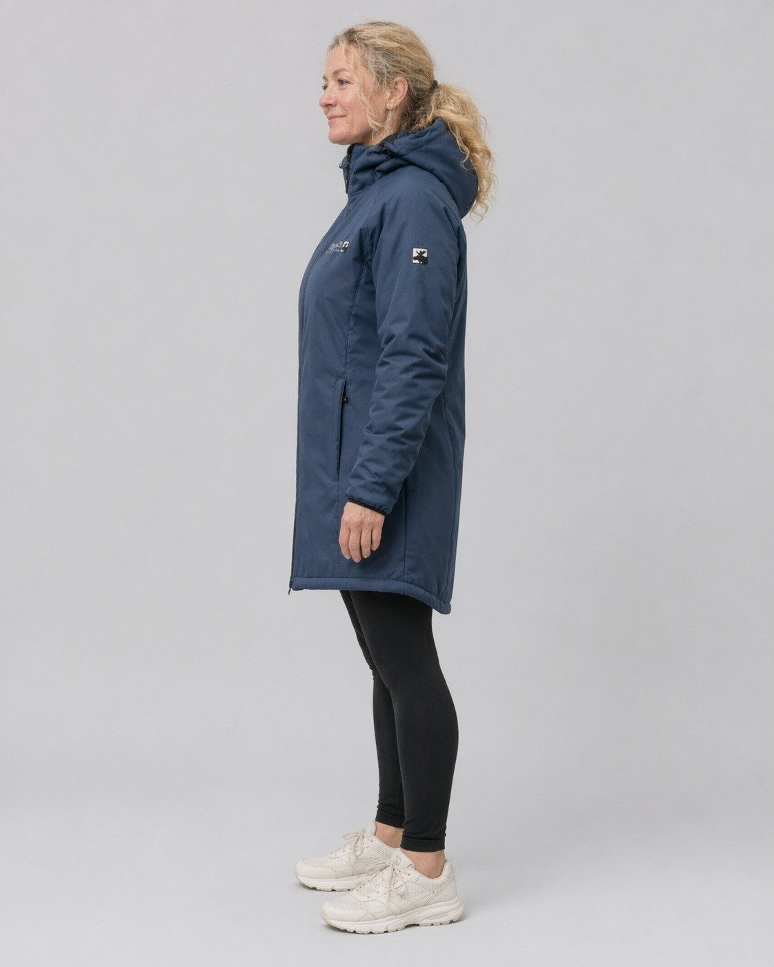 DEPROC Active Softshellmantel TENBY CS WOMEN Funktionsmantel, WIntermantel, Longjacket mit Kapuze, auch in Großen Größen