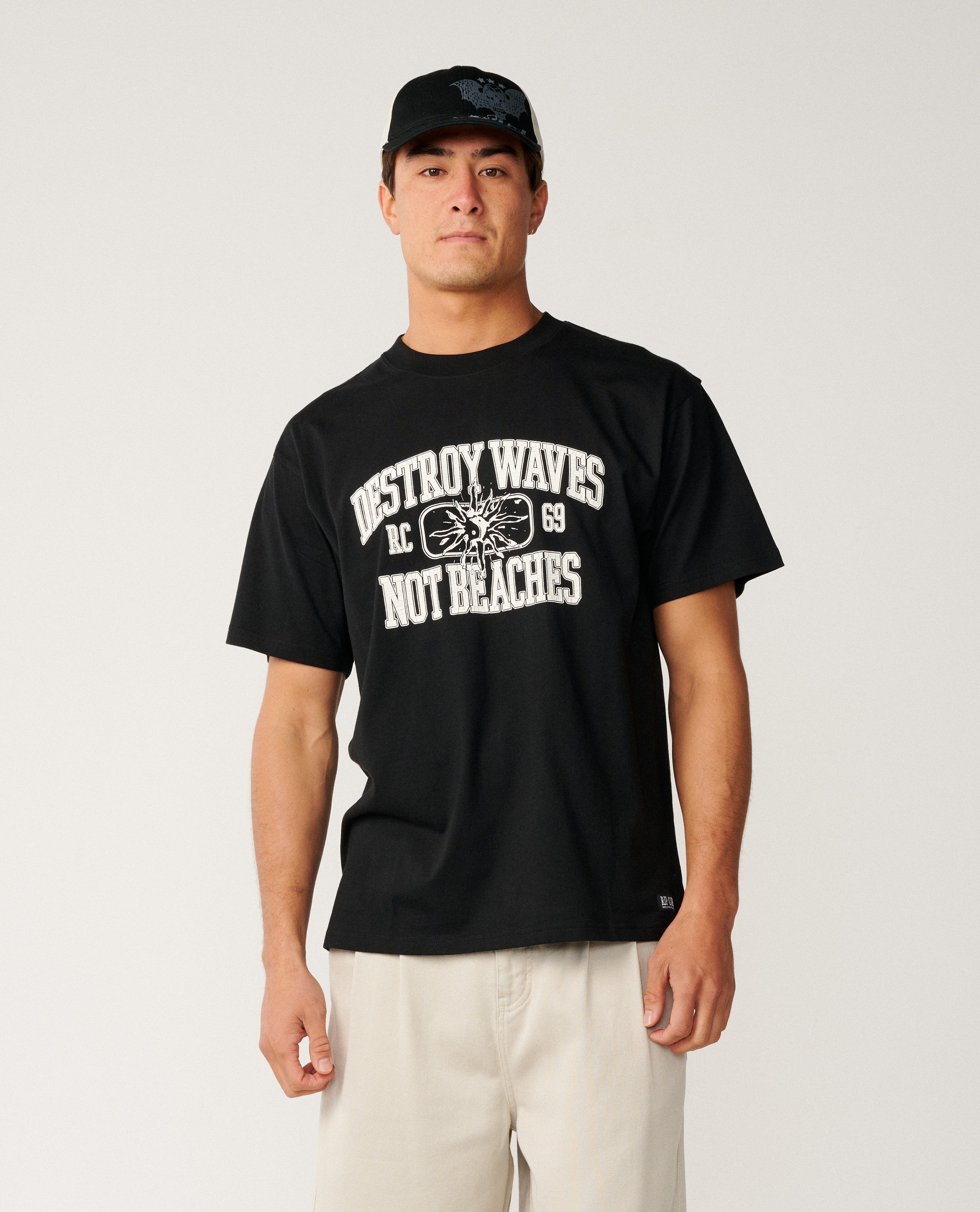 Rip Curl T-Shirt Rip Curl Disorder Destroy Waves Loose T-Shirt