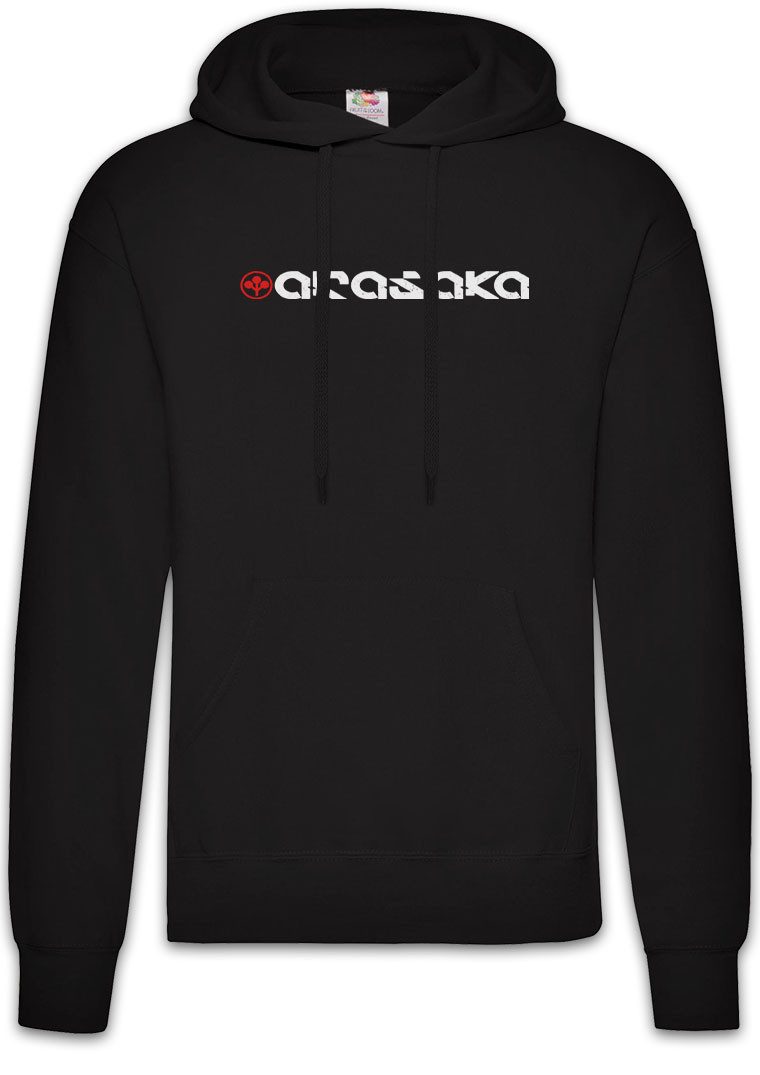 Urban Backwoods Hoodie Arasaka Herren Hoodie Cyber Japan Corporation Logo Punk 2077 (1-tlg) Megacorporation Saburo Yorinobu Arasaka