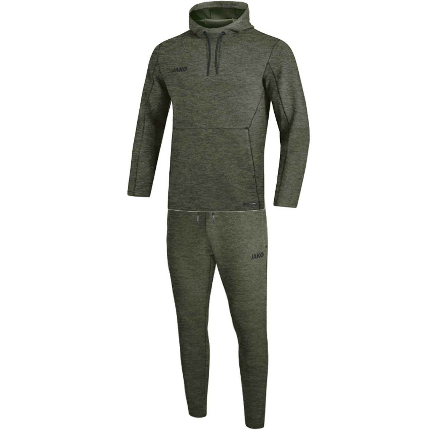 Trainingsanzug Jako Damen Jogginganzug Premium Basics mit Kapuzensweat M9629